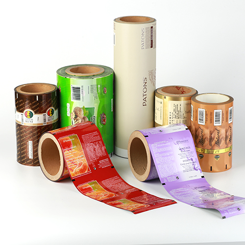 Plastic film packing