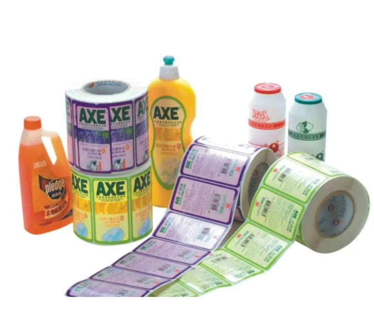 Custom Printed Adhesive Label Roll